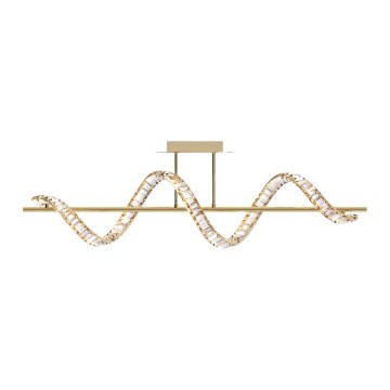 Zuma Line - LED Zatemnitveni kristalni lestenec na drogu LED/24,5W/230V 2700-6000K + Daljinski upravljalnik