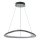 Zuma Line - LED Zatemnitveni lestenec na vrvici LED/34W/230V 3000K črna sijajni krom