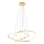Zuma Line - LED Zatemnitveni lestenec na vrvici LED/56W/230V zlata