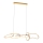 Zuma Line - LED Zatemnitveni lestenec na vrvici LED/56W/230V zlata
