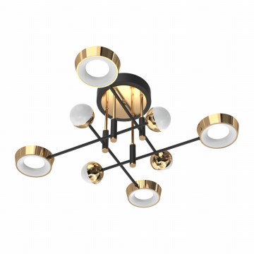 Zuma Line - LED zatemnljiv nadgradni lestenec LED/60W/230V zlata/črna
