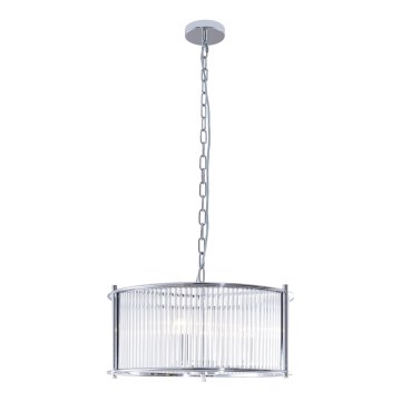 Zuma Line - Lestenec na verigi 3xE27/40W/230V sijajni krom