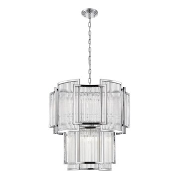 Zuma Line - Lestenec na verigi 8xE14/60W/230V sijajni krom