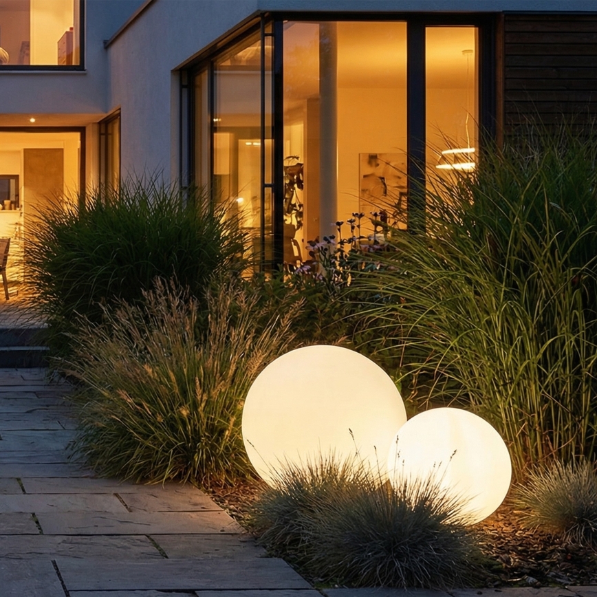 Zuma Line - Zunanja svetilka 1xE27/10W/230V premer 20 cm IP44