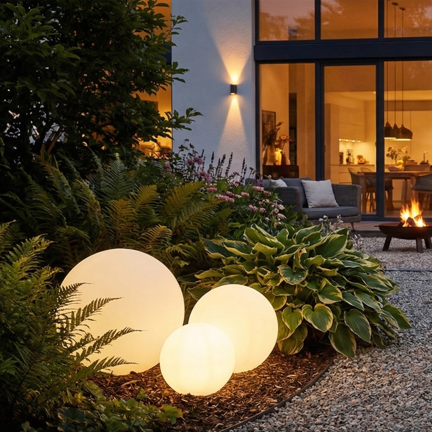 Zuma Line - Zunanja svetilka 1xE27/10W/230V premer 20 cm IP44