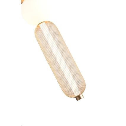 Zuma Line - LED lestenec z zatemnjevanjem na kablu LED/27W/230V 3000-5700K zlata + daljinski upravljalnik