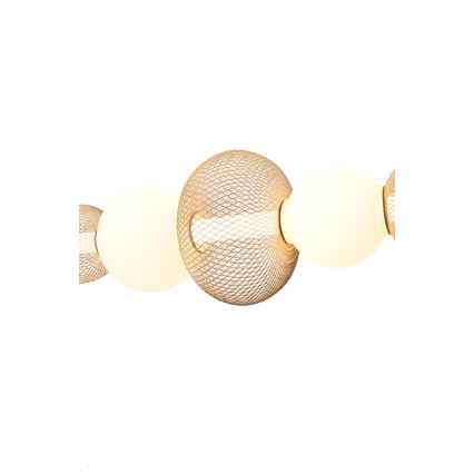 Zuma Line - LED zatemljiv lestenec na kablu LED/27W/230V 3000-5700K zlati + daljinski upravljalnik