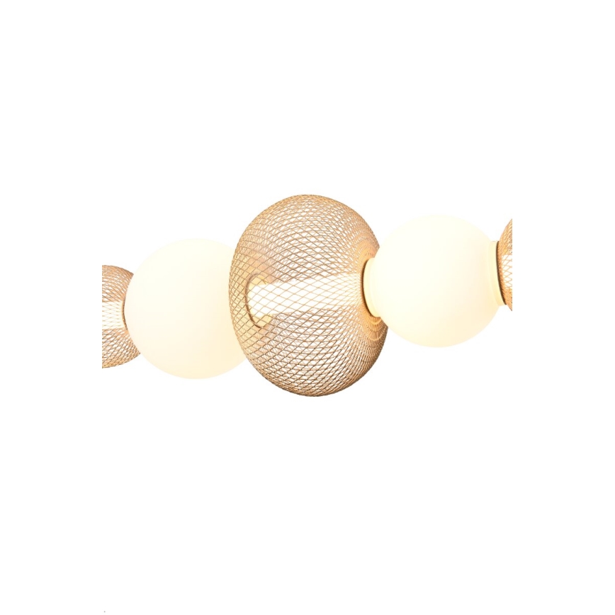 Zuma Line - LED zatemljiv lestenec na kablu LED/27W/230V 3000-5700K zlati + daljinski upravljalnik