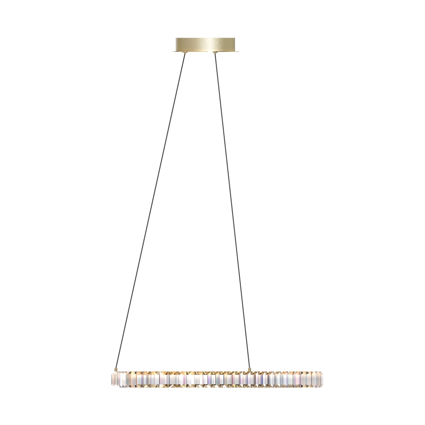 Zuma Line - LED Zatemnitveni kristalni lestenec na vrvici LED/25W/230V 2700-6000K + Daljinski upravljalnik