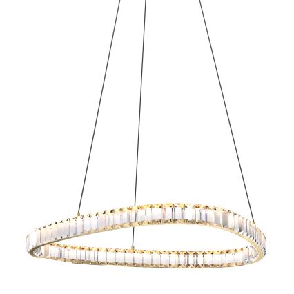 Zuma Line - LED Zatemnitveni kristalni lestenec na vrvici LED/25W/230V 2700-6000K + Daljinski upravljalnik