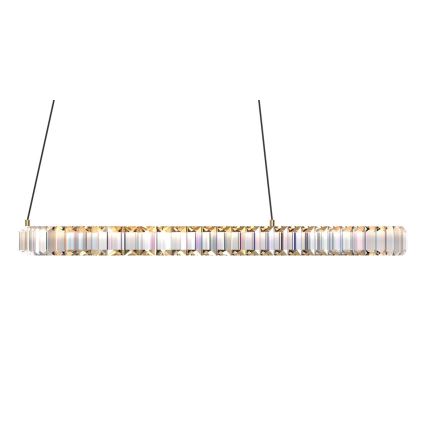 Zuma Line - LED Zatemnitveni kristalni lestenec na vrvici LED/25W/230V 2700-6000K + Daljinski upravljalnik