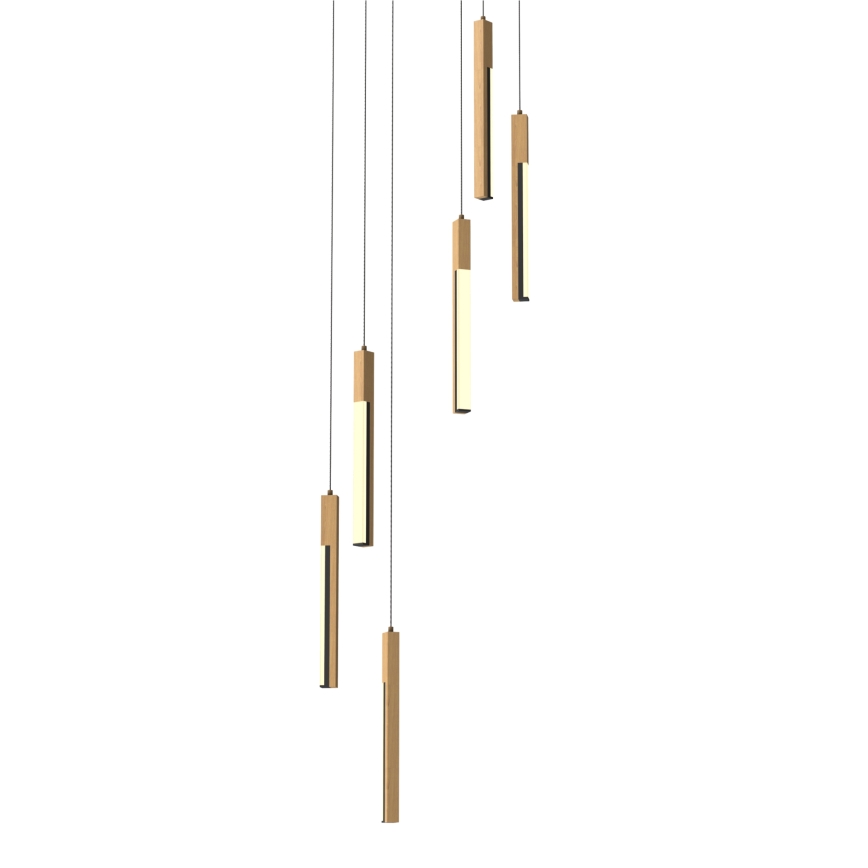 Zuma Line - LED Zatemnitveni lestenec na vrvici LED/25W/230V