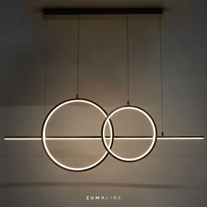 Zuma Line - LED Zatemnitveni lestenec na vrvici LED/34W/230V zlata