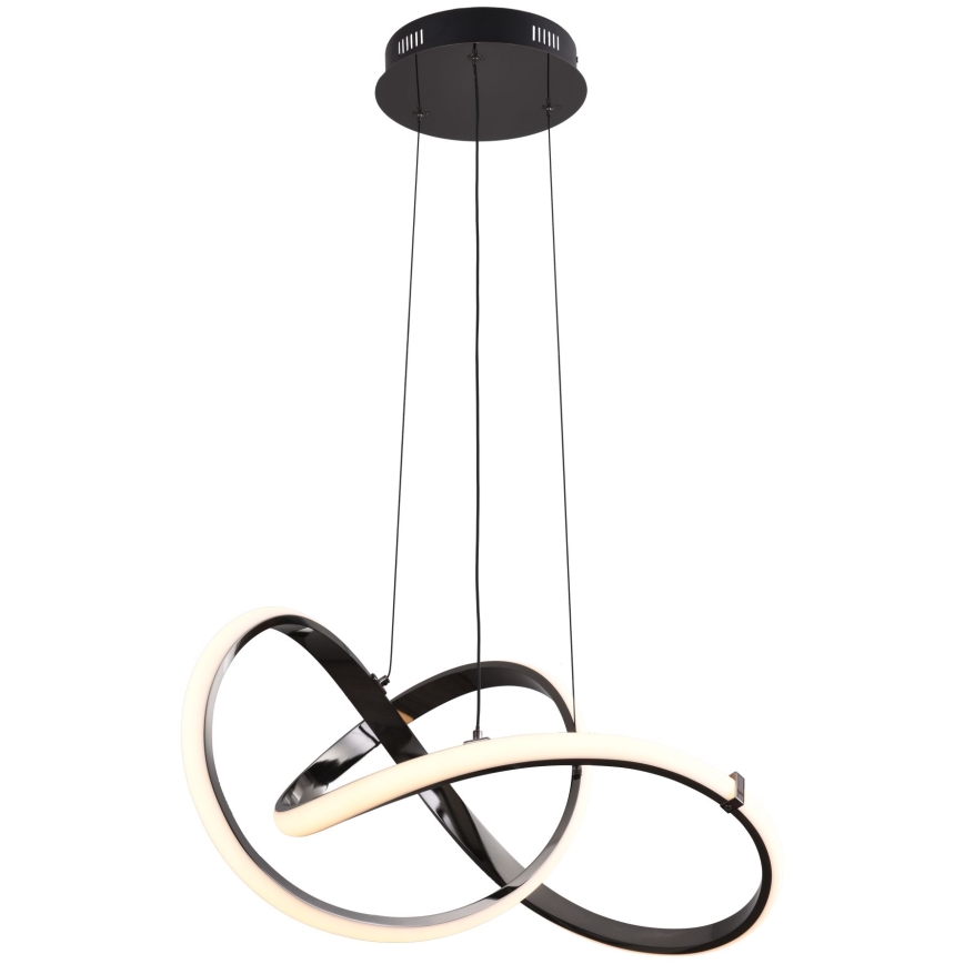 Zuma Line - LED Zatemnitveni lestenec na vrvici LED/44W/230V črna