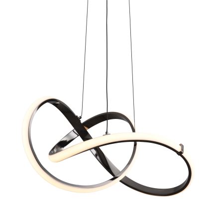 Zuma Line - LED Zatemnitveni lestenec na vrvici LED/44W/230V črna