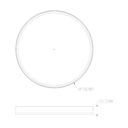 Zuma Line - LED RGBW zatemnljivo stropno svetilo LED/32W/230V + LED/8W 3000-6000K črna/zlata + daljinski upravljalnik