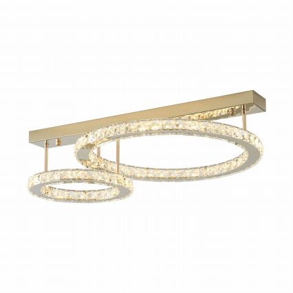 Zuma Line - zatemnjevalna LED stropna svetilka LED/36W/230V zlata