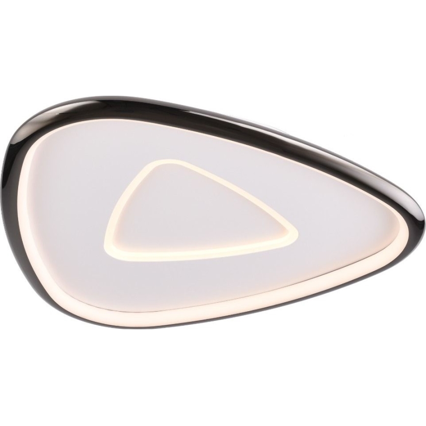 Zuma Line - LED Zatemnitvena stropna svetilka LED/27W/230V 3000K črna sijajni krom