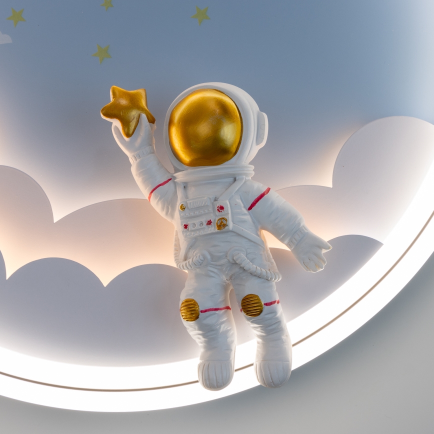 Zuma Line - LED Zatemnitven dětské Stropna svetilka LED/42W/230V 3000/5700K astronaut
