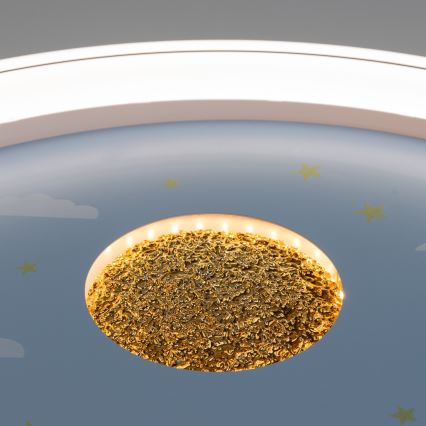 Zuma Line - LED Zatemnitven dětské Stropna svetilka LED/42W/230V 3000/5700K astronaut