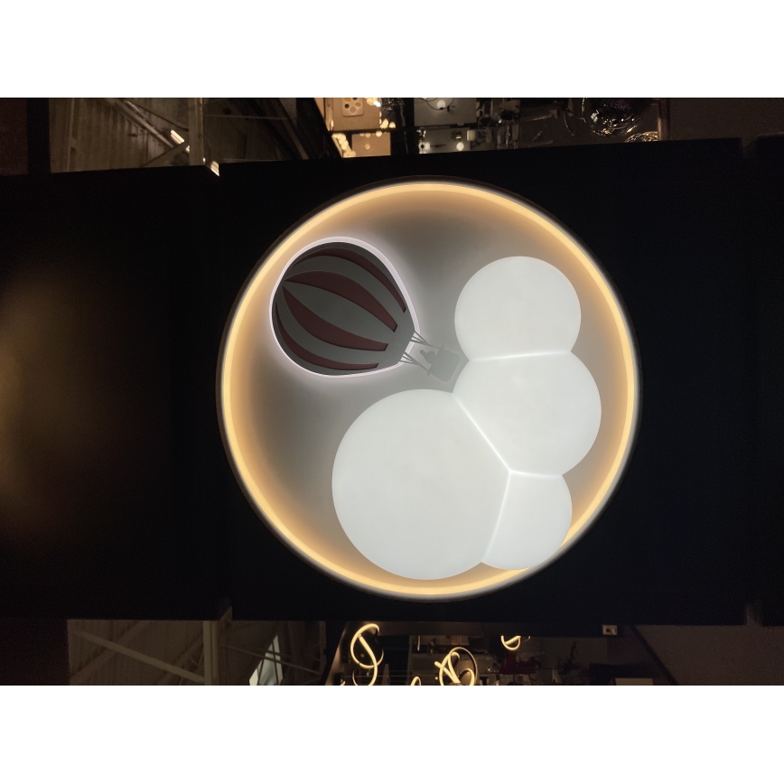 Zuma Line - LED Zatemnitven children's stropna svetel LED/42W/230V 3000/5700K roza