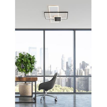 Zuma Line - LED Zatemnitvena stropna svetilka LED/46W/230V črna