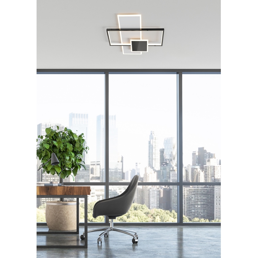Zuma Line - LED Zatemnitvena stropna svetilka LED/46W/230V črna