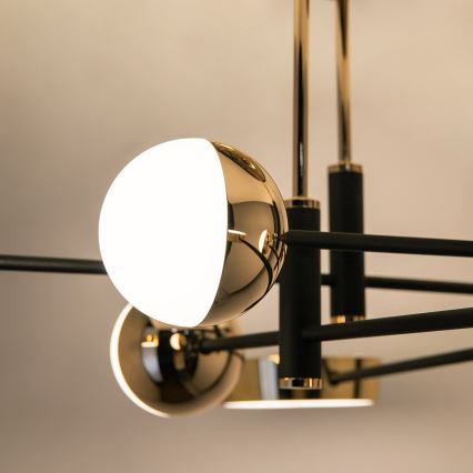 Zuma Line - LED zatemnljiv nadgradni lestenec LED/60W/230V zlata/črna