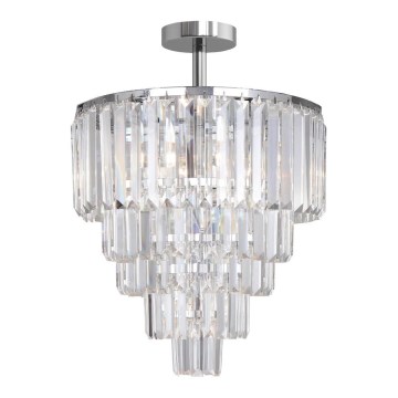 Zuma Line - Nadgradni lestenec 10xE14/40W/230V sijajni krom