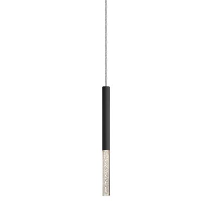 Zuma Line - LED Lestenec na vrvici LED/5W/230V črna