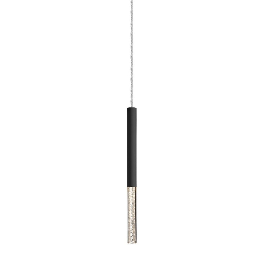 Zuma Line - LED Lestenec na vrvici LED/5W/230V črna