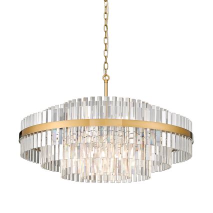 Zuma Line - Lestenec na verigi 16xG9/28W/230V pr. 80 cm zlata