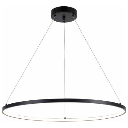 Zuma Line - LED Lestenec na vrvici LED/32W/230V 3000/4000/6000K pr. 60 cm črna