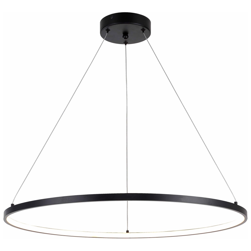 Zuma Line - LED Lestenec na vrvici LED/32W/230V 3000/4000/6000K pr. 60 cm črna