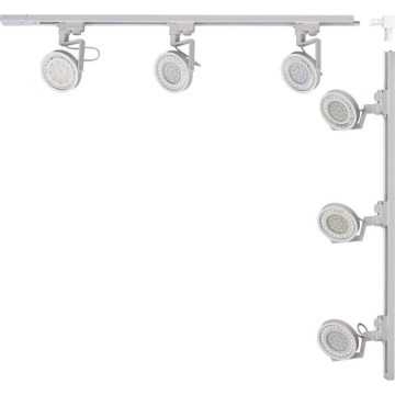 Zuma Line - Reflektor v tirnem sistemu 6xGU10/15W/230V bela