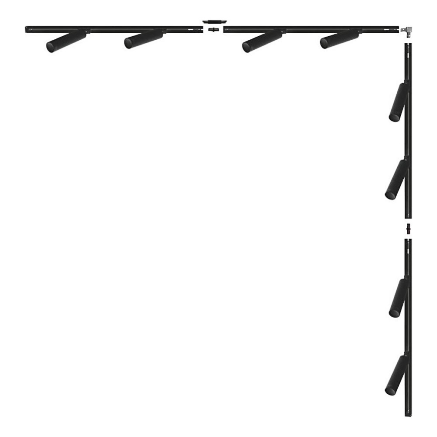 Zuma Line - Reflektor za tirni sistem 8xGU10/35W/230V črna