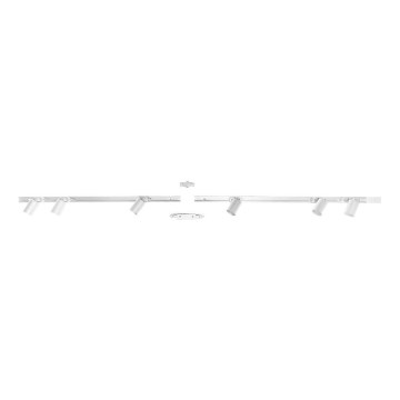 Zuma Line - Reflektor za tračni sistem 6xGU10/10W/230V bela + tračni dodatki