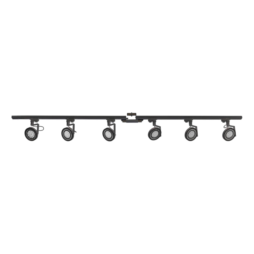 Zuma Line - Reflektor za tračni sistem 6xGU10/10W/230V črna