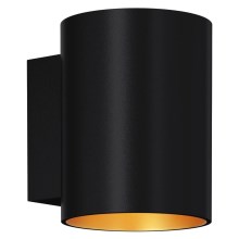 Zuma Line - Stenska svetilka 1xG9/40W/230V črna/zlata