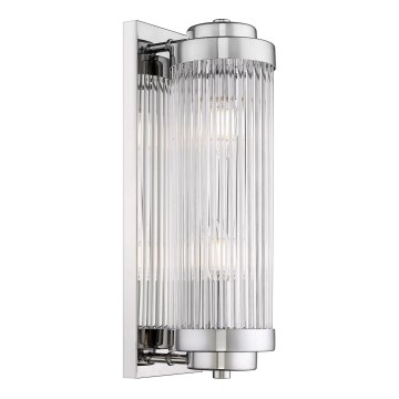 Zuma Line - Stenska svetilka 2xE14/60W/230V sijajni krom