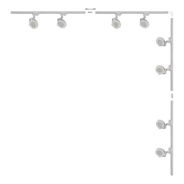 Zuma Line - Stropna svetilka v sistemu 8xGU10/15W/230V bela
