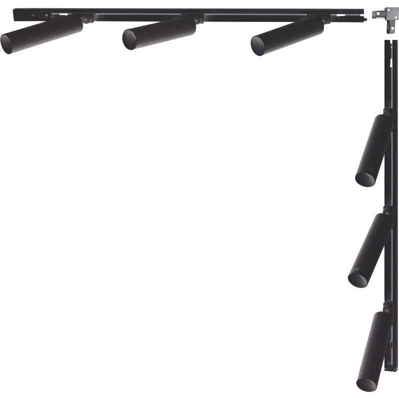 Zuma Line - Točkovna svetilka v tirnem sistemu 6xGU10/35W/230V črna