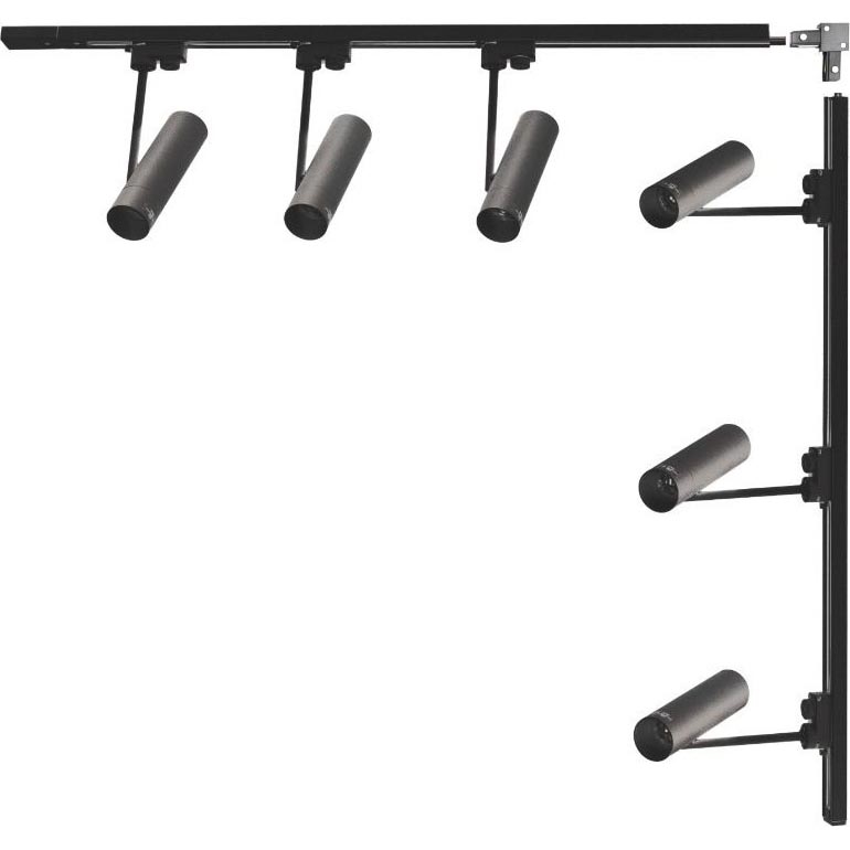 Zuma Line - Točkovno svetilo v tirnem sistemu 6xGU10/35W/230V črna