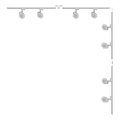 Zuma Line - Usmerljiva svetilka za tirnico 8xGU10/15W/230V, bela