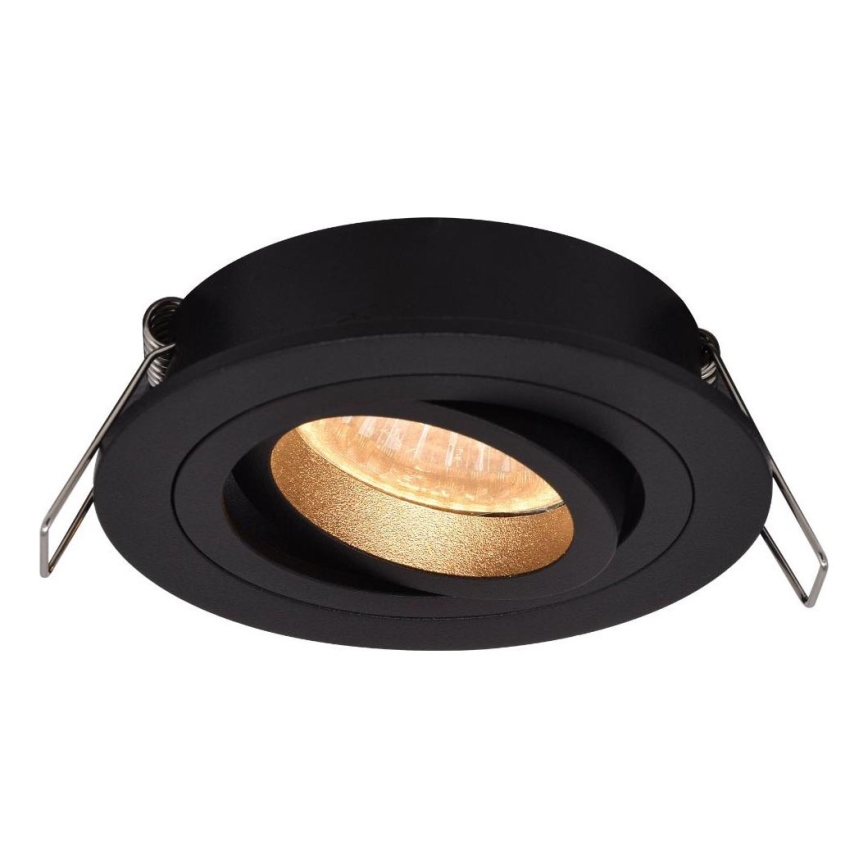 Zuma Line - Vgradna stropna svetilka 1xGU10/50W/230V črna