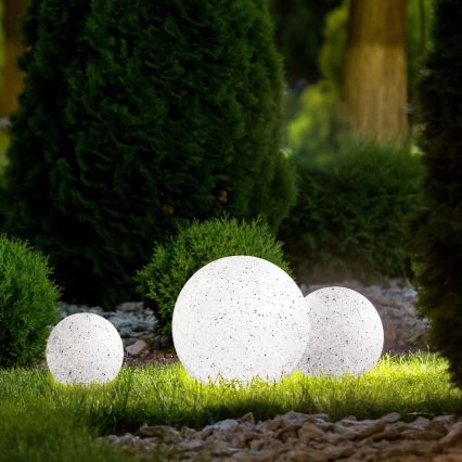 Zunanja dekorativna svetilka GARDEN BALL 1xE27/40W/230V IP65 d. 25 cm