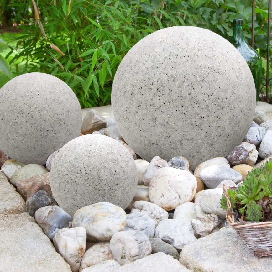 Zunanja dekorativna svetilka GARDEN BALL 1xE27/40W/230V IP65 d. 28 cm