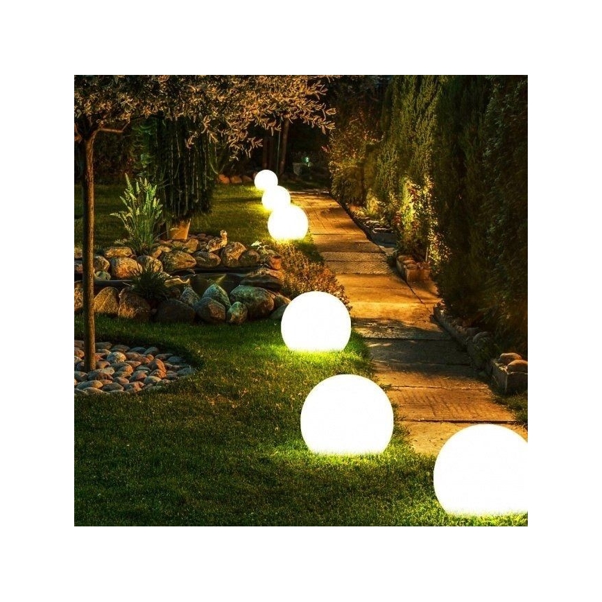 Zunanja dekorativna svetilka GARDEN BALL 1xE27/40W/230V IP65 pr. 38 cm