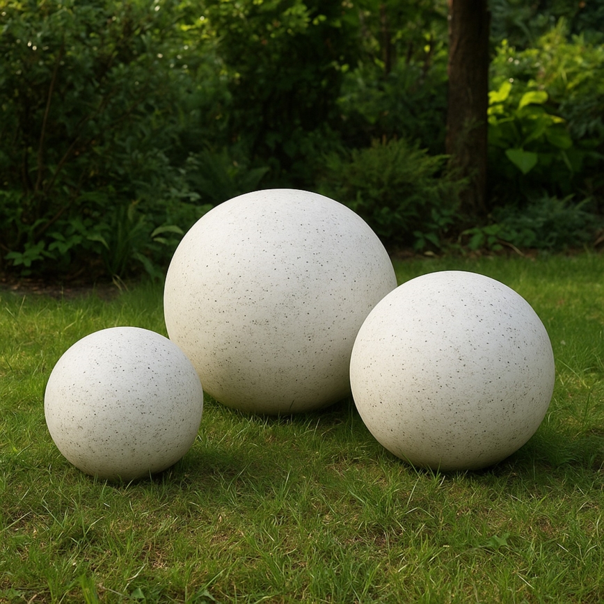 Zunanja dekorativna svetilka LUMISTONE, 1x E27/15W/230V, IP65, premer 38 cm