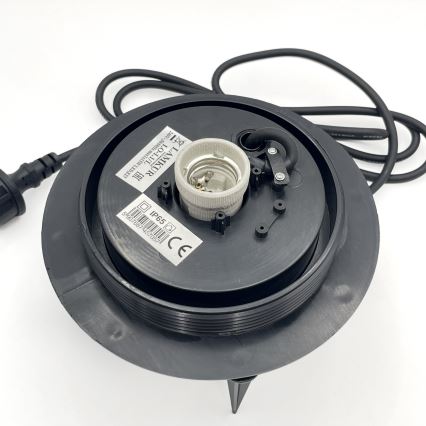 Zunanja dekorativna svetilka LUMISTONE, 1x E27/15W/230V, IP65, premer 38 cm